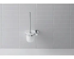 WC-Bürstengarnitur DURAVIT D-Code chrom/weiß glänzend 0099271000