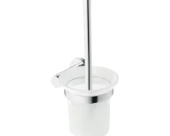 WC-Bürstengarnitur DURAVIT D-Code chrom/weiß glänzend 0099271000