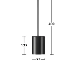 WC-Bürstengarnitur KEUCO Plan Black Selection schwarz matt 14972370200