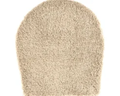 WC-Deckelbezug Grund Melange 47 x 50 cm beige