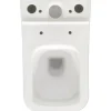 WC-Kombination Set Aliki Tiefspüler ohne Spülrand weiß glänzend mit WC-Sitz 1271989