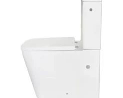 WC-Kombination Set Aliki Tiefspüler ohne Spülrand weiß glänzend mit WC-Sitz 1271989