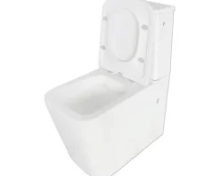 WC-Kombination Set Aliki Tiefspüler ohne Spülrand weiß glänzend mit WC-Sitz 1271989