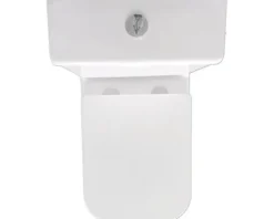 WC-Kombination Set Aliki Tiefspüler ohne Spülrand weiß glänzend mit WC-Sitz 1271989