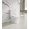 WC-Kombination Set Paros Tiefspüler ohne Spülrand weiß glänzend mit WC-Sitz 1271849