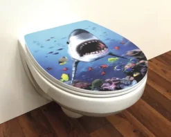 WC-Sitz Trento Hai 3D mit Absenkautomatik