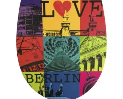 WC-Sitz ADOB Imola Love Berlin mit Absenkautomatik