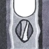 WC-Vorleger Grund Jewel 55 x 50 cm anthrazit schwarz
