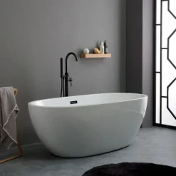 Weiße Freistehende Badewanne | Cassiopea