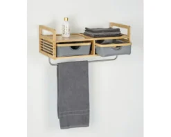 WENKO Wandgarderobe Bahari Bambus