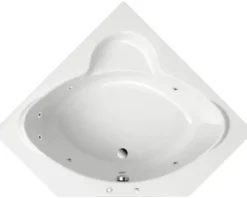 Whirlpool OTTOFOND Cusco 125 x 125 cm weiß glänzend 56200