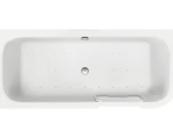 Whirlpool OTTOFOND Free Gate 80 x 180 cm rechte Ecke abgerundet weiß glänzend 72250