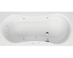 Whirlpool OTTOFOND Saipan 80 x 180 cm weiß glänzend 56460