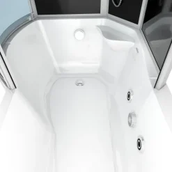 Whirlpool Wanne Duschkabine sw K50-R32-WP 100x170