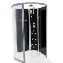 Whirlpool Wanne Duschkabine sw K50-R30-WP-EC 100x1