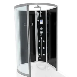 Whirlpool Wanne Duschkabine sw K50-R31-WP 100x170