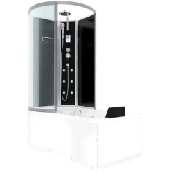 Whirlpool Wanne Duschkabine sw K50-R31-WP 100x170