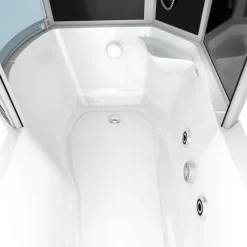 Whirlpool Wanne Duschkabine sw K50-R31-WP 100x170