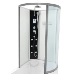 Whirlpool Wanne Duschkabine ws K50-L01-WP 170x100