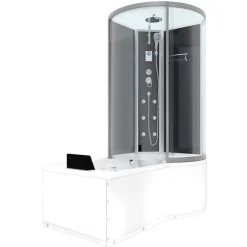 Whirlpool Wanne Duschkabine sw K50-L31-WP 170x100