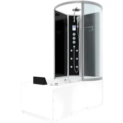 Whirlpool Wanne Duschkabine sw K50-L33-WP 170x100