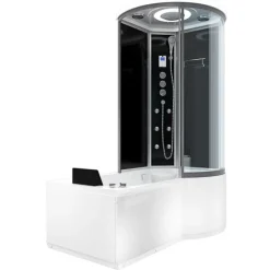 Whirlpool Wanne Duschkabine sw K55-L33-WP 170x100