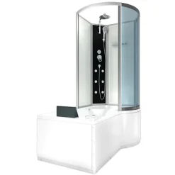 Whirlpool Wanne Duschkabine ws K50-L00-WP 170x100