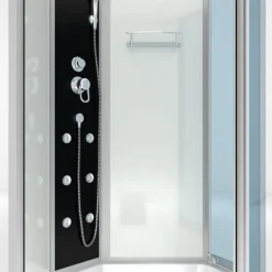Whirlpool Wanne Duschkabine ws K50-L00-WP 170x100