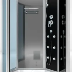 Whirlpool Wanne Duschkabine sw K50-R30-WP 100x170