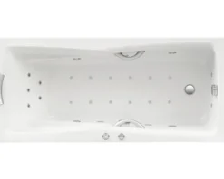 Whirlpool OTTOFOND Lusaka 80 x 180 cm weiß glänzend 69905