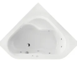 Whirlpool OTTOFOND Minerva 135 x 135 cm weiß glänzend glatt 62201