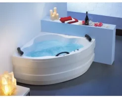 Whirlpool OTTOFOND Samba 140 x 140 cm weiß glänzend glatt 68501