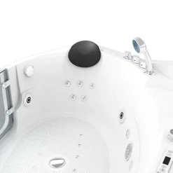 Whirlpool Pool Badewanne Wanne W60 140x140cm mit Tür