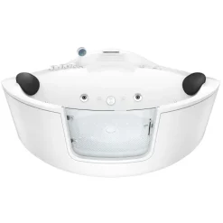 Whirlpool Pool Badewanne Wanne W60 140x140cm mit Tür