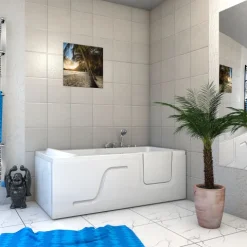 Whirlpool Seniorenwanne mit Tür S17-EH-WP-L 150x75cm