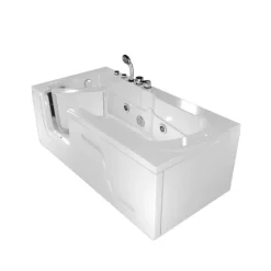 Whirlpool Seniorenwanne mit Tür S17-EH-WP-R 75x150cm