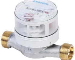Wohnungswasserzähler ½" Zenner ETKD Q3=2,5 (Qn 1,5) - 80 mm für Kaltwasser