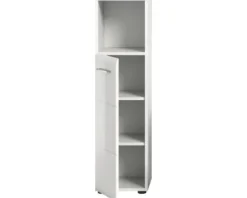 Xonox.home Midischrank Ice BxHxT 30 x 110 cm x 30 cm Frontfarbe weiß hochglanz