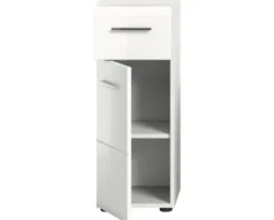 Xonox.home Unterschrank Ice BxHxT 30 x 80 cm x 30 cm Frontfarbe weiß hochglanz