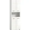 Xonox.home Hochschrank Ice BxHxT 60 x 185 cm x 30 cm Frontfarbe weiß hochglanz