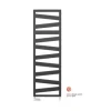 Zehnder Designheizkörper Ribbon RB 96,5 x 50 cm schwarz matt mit Mittelanschluss