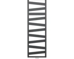 Zehnder Designheizkörper Ribbon RB 96,5 x 50 cm schwarz matt mit Mittelanschluss