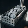 Zeltsauna CUBE Komplett Set · RUNA · mobil · schwarz · 2x Saunabank 1er Stufe